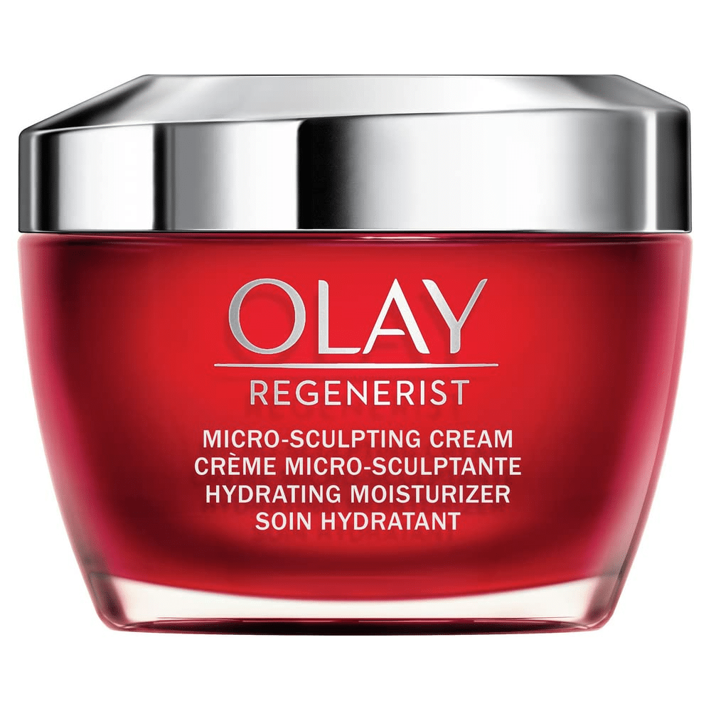 Olay Regenerist Cream red container