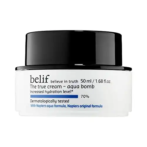 Belif the True Cream Aqua Bomb | Moisturizer for Combination to Oily Skin | Face Cream, Hydration, Clean Beauty