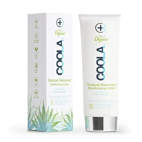 Coola Organic Radical Recovery After Sun Body Lotion, Includes Aloe Vera, Agave and Lavender Oil for Sunburn Relief, 5 Fl Oz
