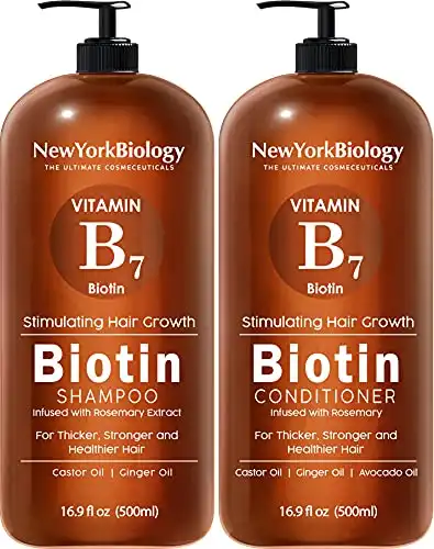Biotin Shampoo and Conditioner Set for Hair Growth